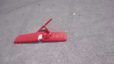 Control line model crash