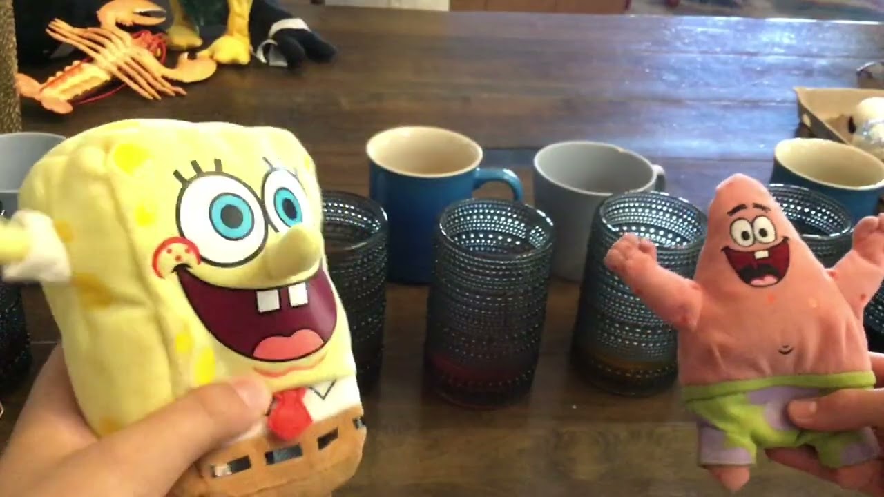 SpongeBob and Patrick Dye Their Easter Eggs for Easter