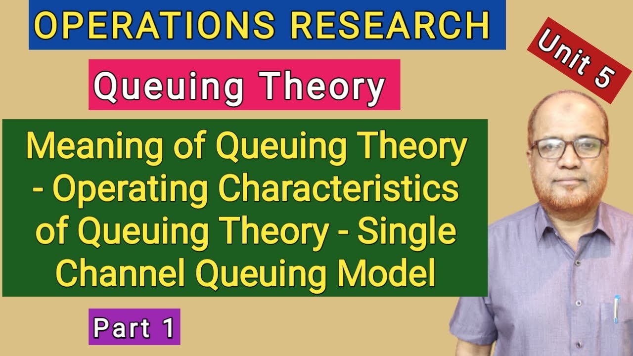 queuing theory in operation research problems and solutions