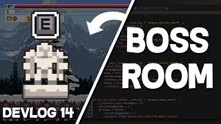 Awoken Devlog #14 - BOSS ROOM - Indie Game