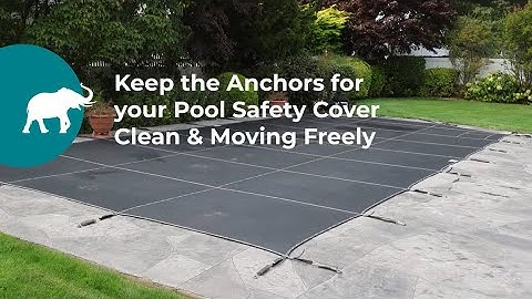 How to Clean and Maintain LOOP-LOC Safety Cover Anchors