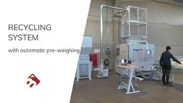 Recycling System with Automatic Pre-weighing