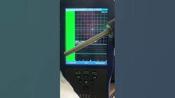 Looking for cracks in airplane fastener holes with Zetec’s Miz-21C Eddy Current Tester Instrument