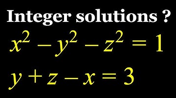 Solving a Diophantine System with Three Variables