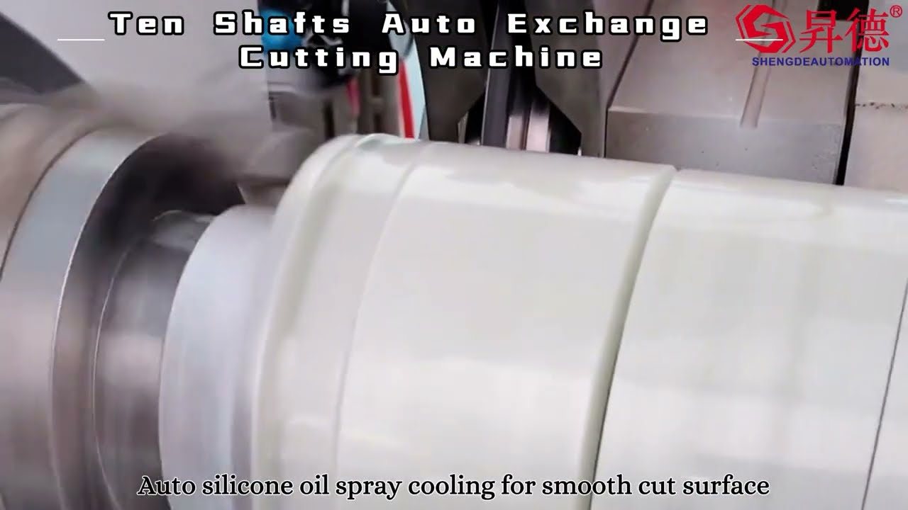 Automatic Ten Shafts Turreted Cutting Machine For Masking Tape Cutter