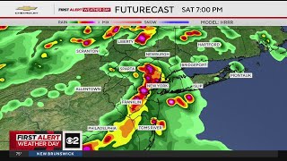 Severe thunderstorm threat Saturday afternoon and evening across NYC area