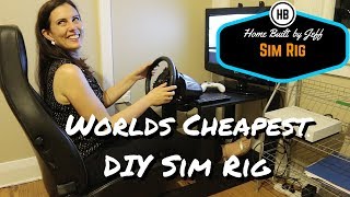 World's Simplest DIY Sim Racing Rig
