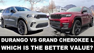 2022 Dodge Durango GT VS 2022 Jeep Grand Cherokee L Limited: What Are The Key Differences?