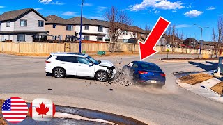 BEST OF CAR CRASHES COMPILATION | Best of USA & Canada Accidents | Dash cam | Driving Fails - 82