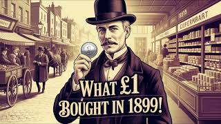 What One Pound Bought in 1899 Britain (Everyday Prices That Will Shock You!)
