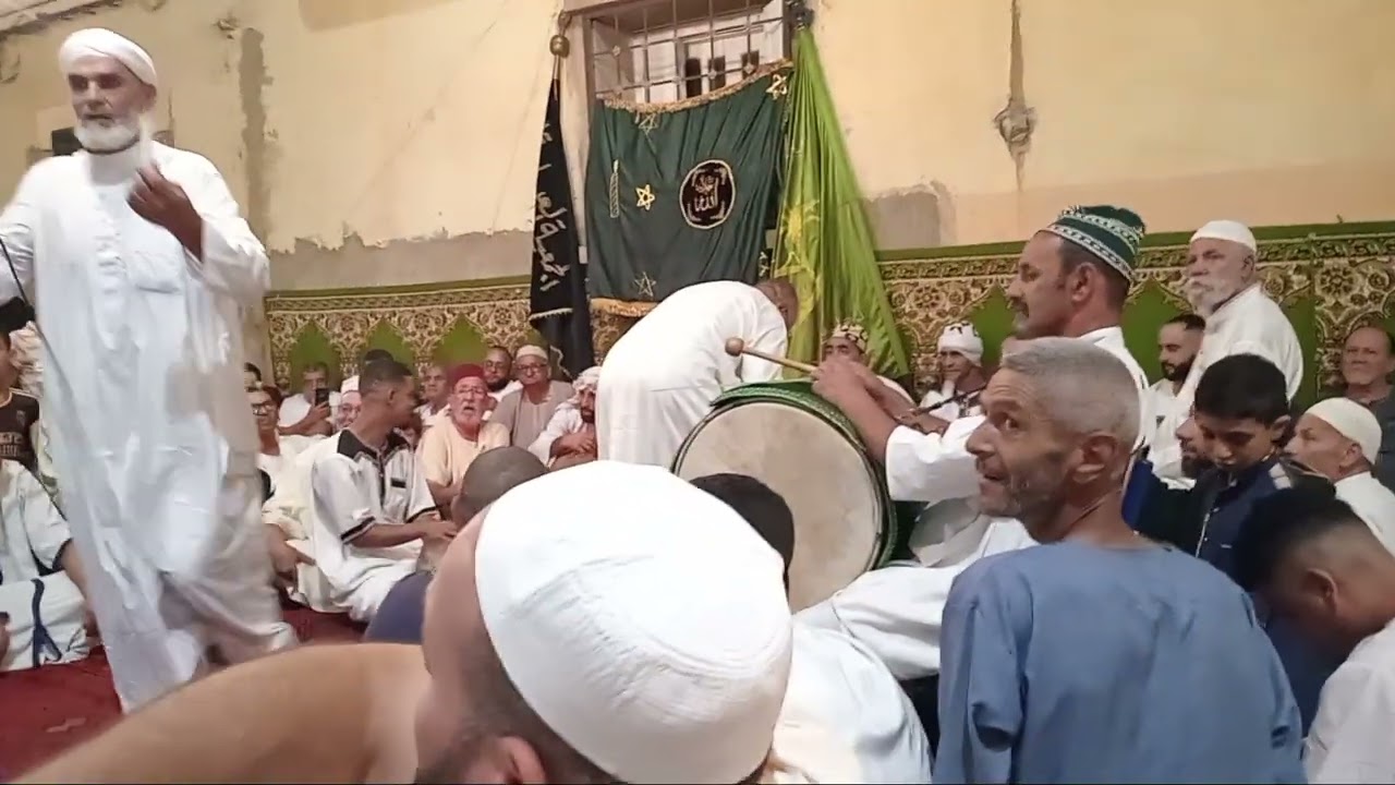 عيساوة مستغانم تجديت ( الحضرة ) تحت إشراف البشير والحبيب بن عطية 29 أوت 2025  المولد النبوي 