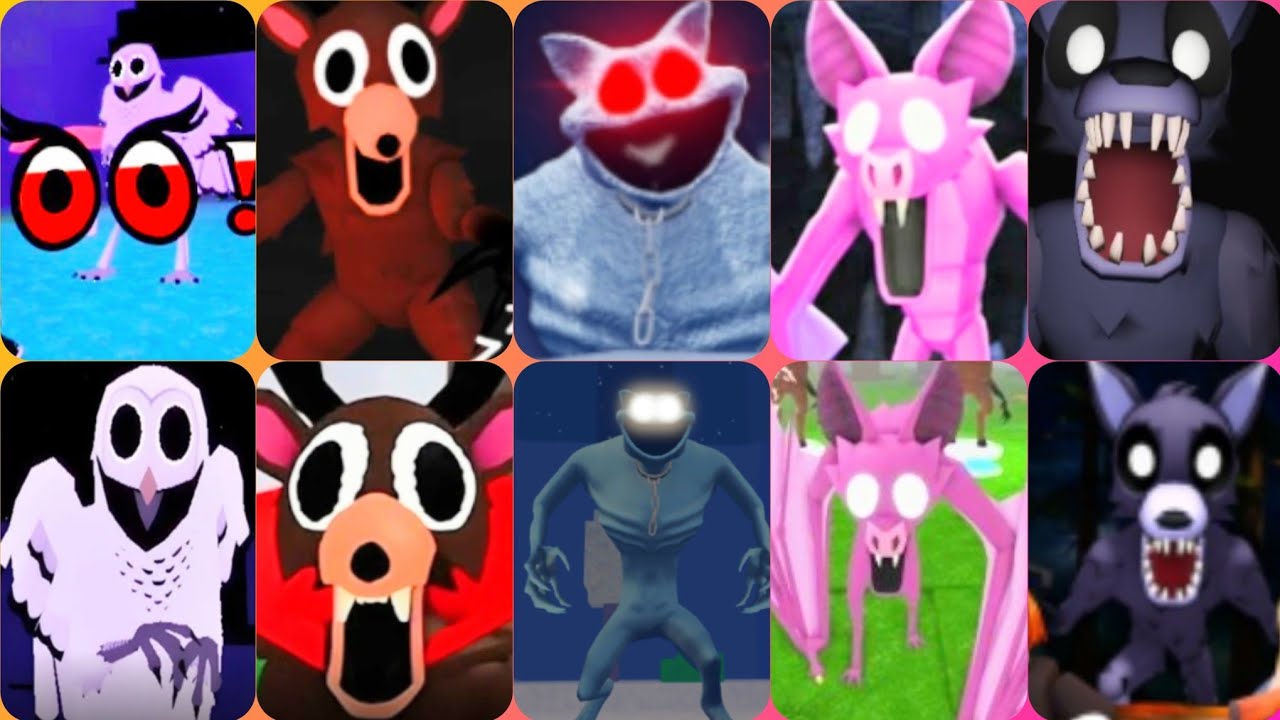 SCARIEST ROBLOX GAME? 99 Nights in the Forest - All Jumpscares (New Hungry Owl)