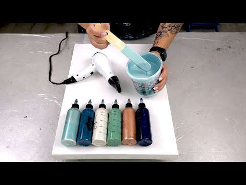 # 836 - NEW Unexpected Color Blend Result! Epic Fluid Art Pour