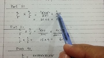 ECAT (APTITUDE TEST) XI Math Chap: Combination - Shortcut by Sir Ahsan Abdullah Patel - Part 2