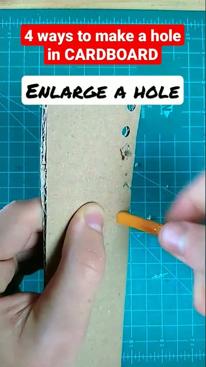 Another way to punch holes – Makedo Hub