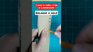 How To Hole Punch Paper Without A Hole Puncher-Easy Tutorial 