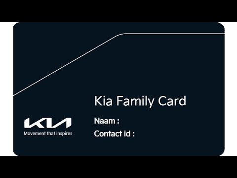 Service & Onderhoud | Kia Family Card | Kia Nederland