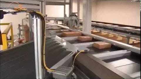 EuroSort Single Split Tray (Bomb-Bay) Sorter for Postal Application