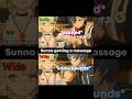 Wise vs Belle giving a massage to Sunna | Zenless Zone Zero #shorts