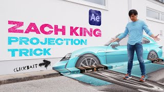 Super Easy: Zach King's PROJECTION MAPPING Illusion in After Effects | Tutorial
