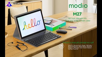 Modio M27 8GB 256GB Android Tablet With Keyboard and Mouse