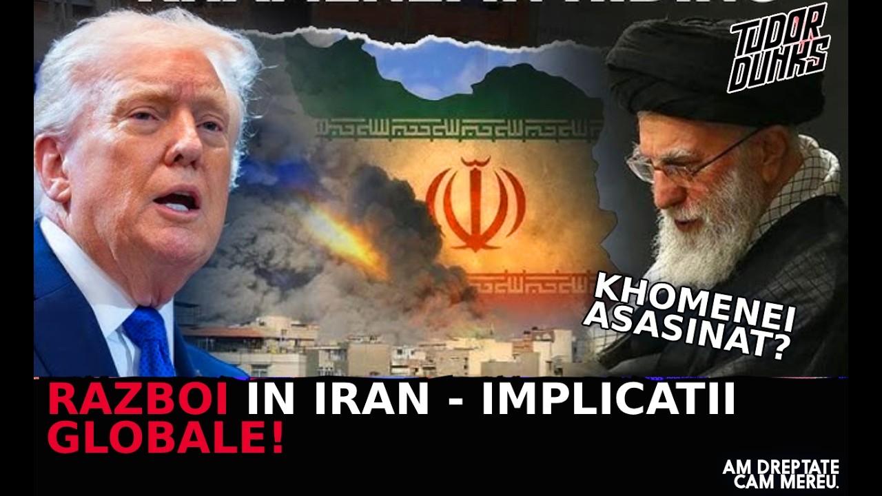 RAZBOI IN IRAN - KHOMENEI ASASINAT- ANALIZA GEOPOLITICA (fragment din live)