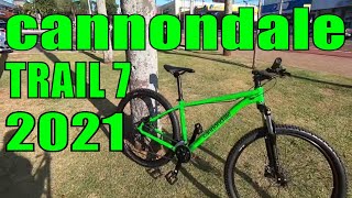REVIEW CANNONDALE TRAIL 7 2021 PT-BR - YouTube