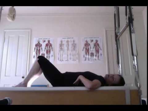 pilates for back strength Pilates: pelvic lift to strengthen the back and reduce low back pain