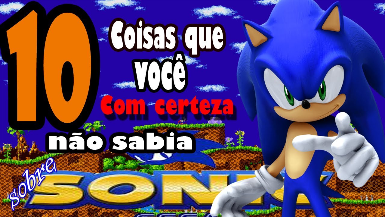 10 coisas que você (ainda) não sabia sobre o Sonic - UOL Start