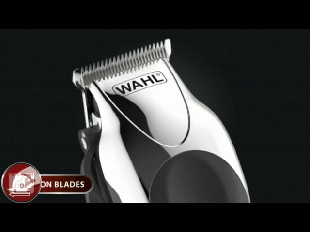 wahl deluxe chrome pro complete hair cutting