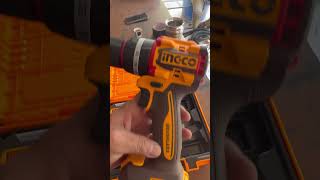 CIDLI20558 INGCO 20v CRDLESS DRILL MACHINE-| PAWERFULL &amp; COMPACT BRUSHLESS DRILL #ingcotools #viral