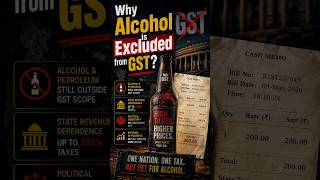Why Alcohol Is Excluded From GST in India? | Real Reason Explained