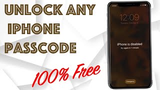 Unlock Any iPhone Without the Passcode Fast and Free  | Bypass LockScreen New 2021 Version