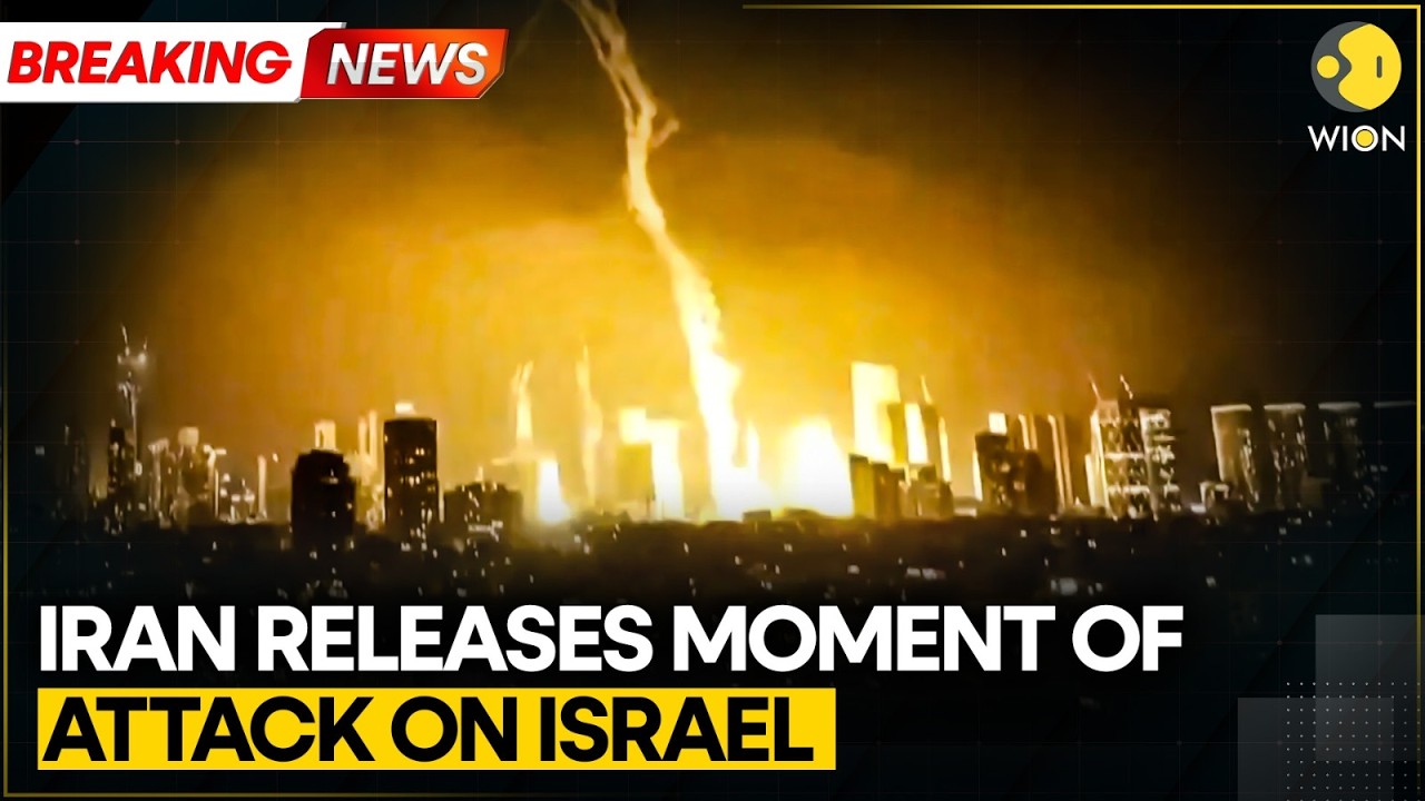 Iran's 'Fattah-2' Missile Makes Debut In War: Moment Of Attack On Israel Released | WION BREAKING