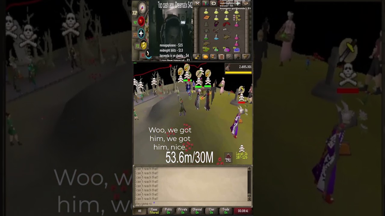 Almost got the logout OMG, 