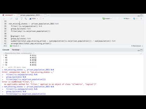 Tidy Tuesday screencast: Analyzing incarceration data in R