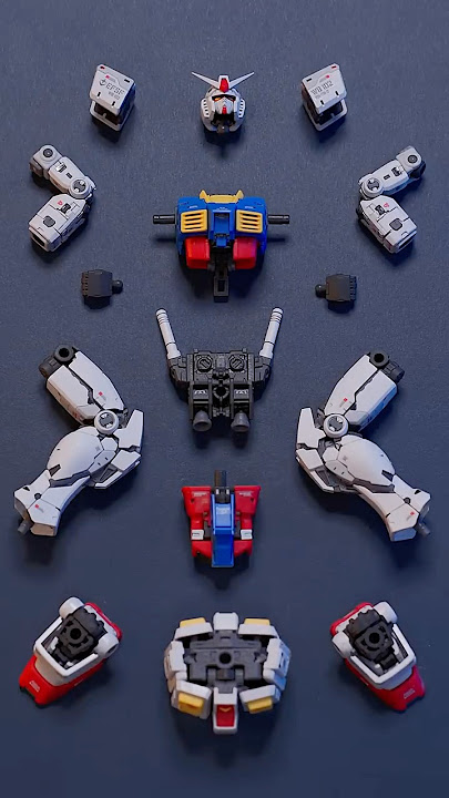 Gundam RX-78-2 Model Kit Asmr Speed build ガンダム #asmr #satisfying #relaxing #amazing #modelkit #ガンダム
