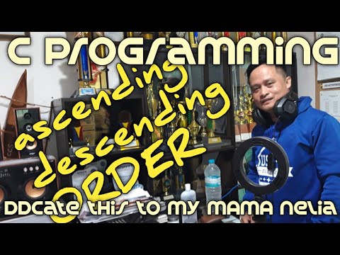 C Programming - Descending & Ascending Order - YouTube