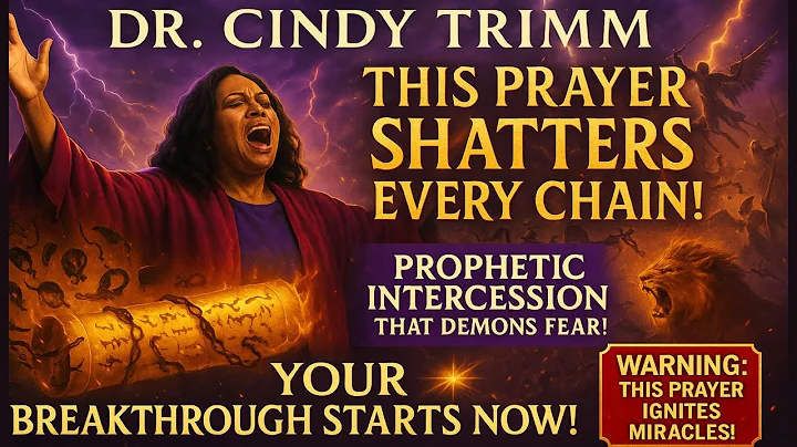 Dr. Cindy Trimm - Powerful Warfare & Breakthrough Prayer & Prophetic Intercession.
