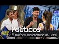 Cepeda y Ana Guerra al teléfono escacharrado más 'político' de Carlos Latre - El Hormiguero 3.0