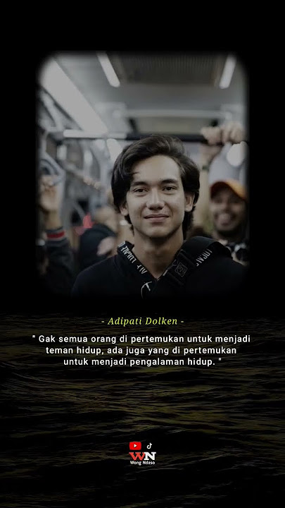 #shorts ADIPATI DOLKEN #storytime #storywa #wongndeso #motivation