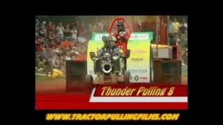 TRACTOR PULLING - &quot;Thunder Pulling 8&quot;  trailer