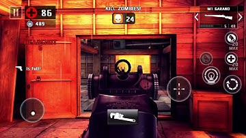 Dead Trigger 2: Gameplay with the M1 Garand