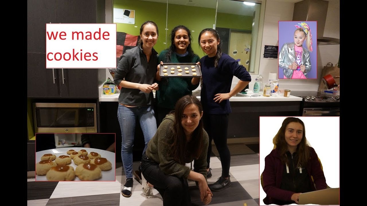 Baking at the Dorm Kitchen || vlog