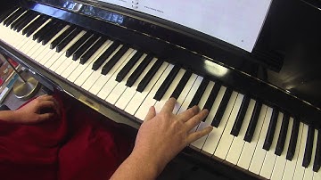 C minor arpeggio on piano 2 octaves (slow with right hand)
