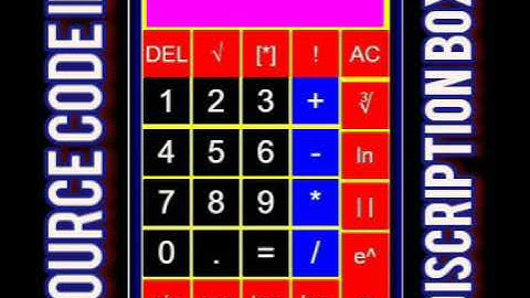 scientific-  calculator using html,css, JavaScript