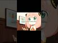 Aww, her smile 😭 [ Spy x Family ] #anya #becky #loid