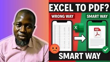 How to properly convert Excel file to PDF file in mobile phone