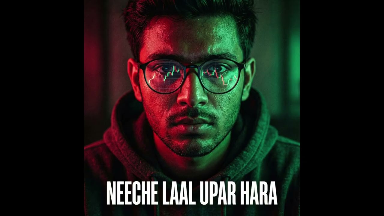 Neeche Laal Upar Hara | 9:15 AM Market Open | Trader Life 📈 (rap)