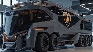 картинка:  Lamborghini Motorhome 2026 — Дом на колесах с камином и мощью суперкара!